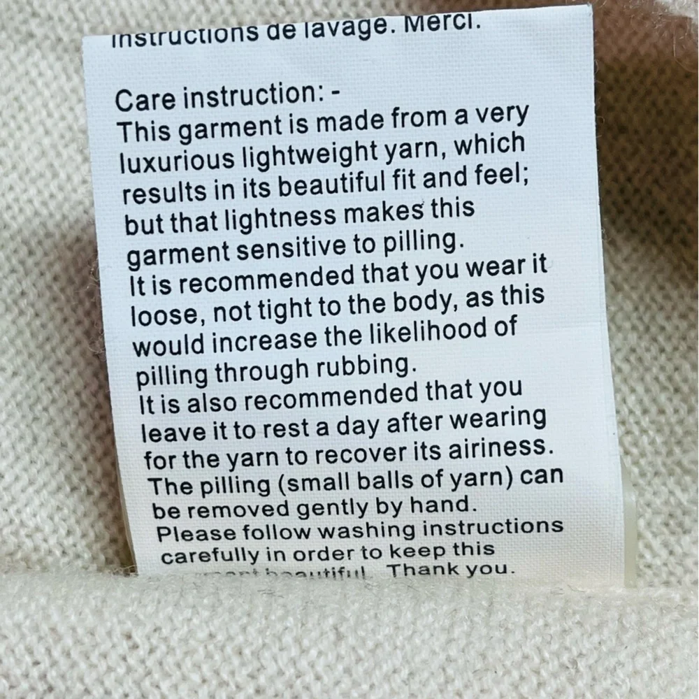 Magaschoni New York Cashmere Beaded Cardigan - Picture 7 of 7